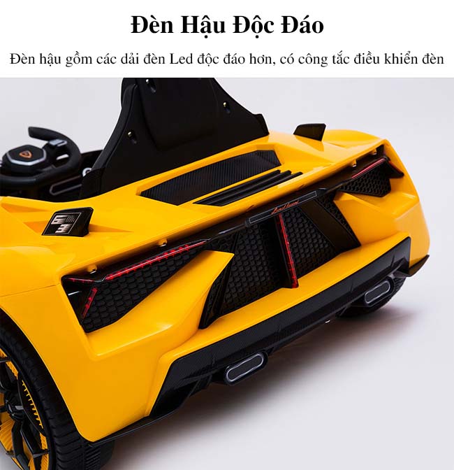 Đèn hậu liền mạch, thiết kế độc đáo