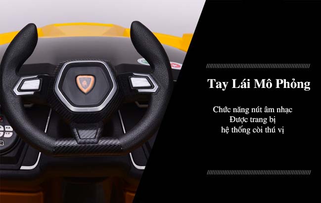 Vô lăng thiết kế thể thao, trang bị còi và điều khiển âm nhạc