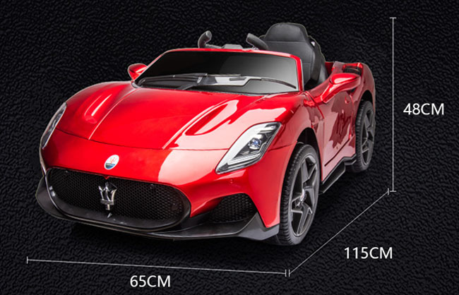 Kích thước lắp ráp của xe ô tô điện trẻ em Maserati MC20