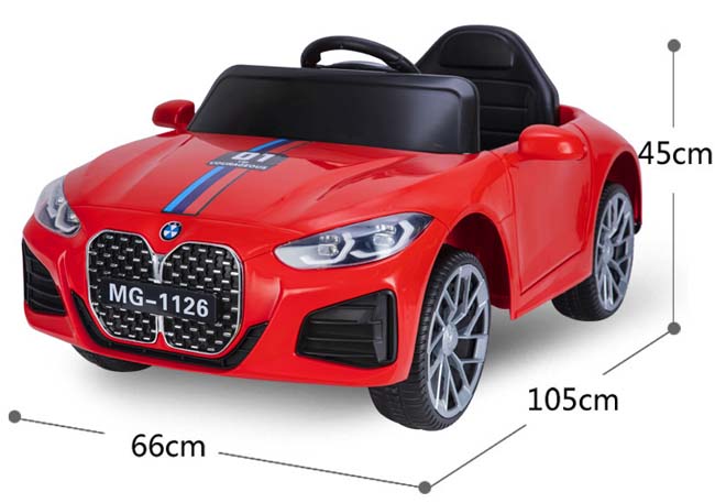 Kích thước tổng thể Xe ô tô điện trẻ em BMW Series 4 MG1126